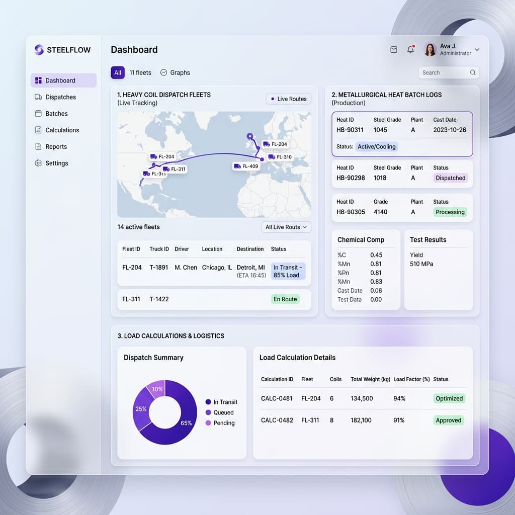 Steel & Metallurgy Module Interface